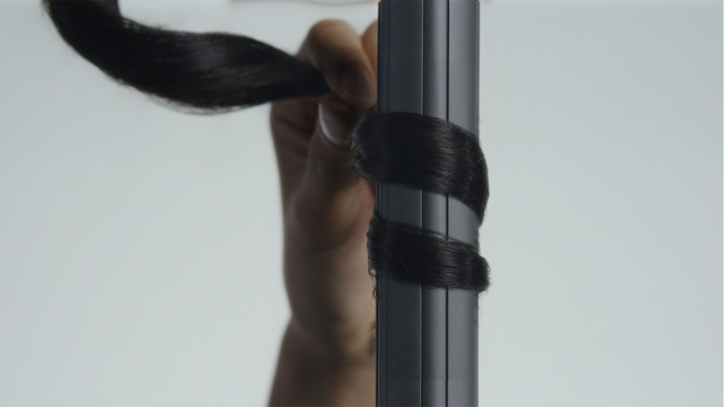 Dyson Airwrap curling hair