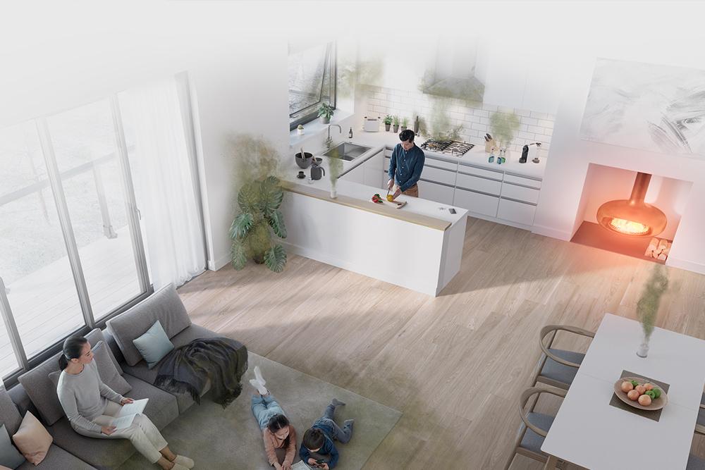 Indoor air quality at home