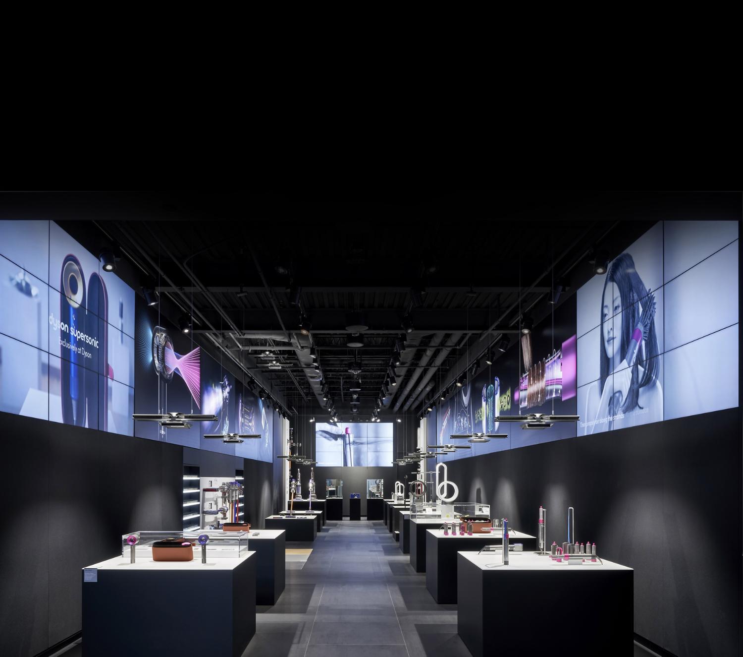 Dyson Demo store interior