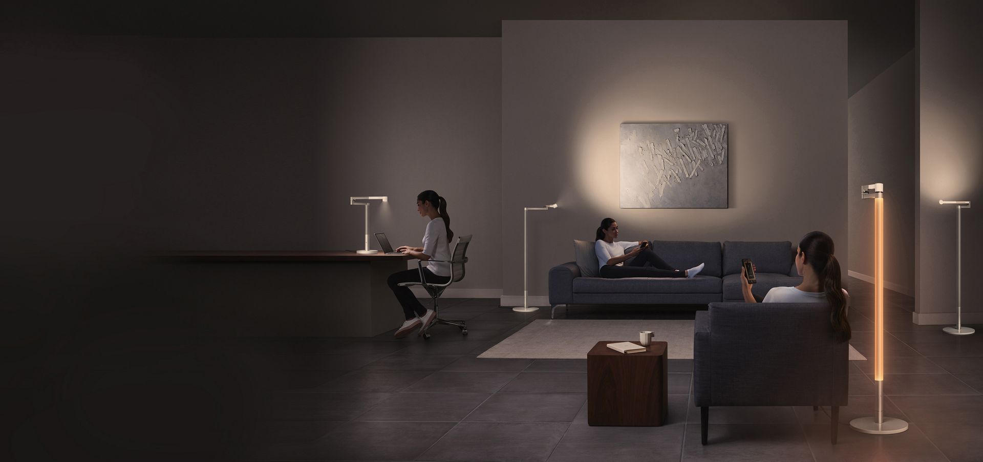 Dyson Solarcycle Morph light beautifully lights home 
