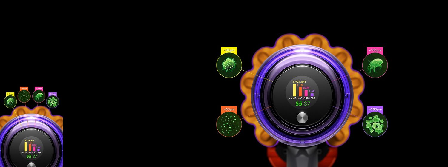 Dyson V15 Detect™ vacuums
