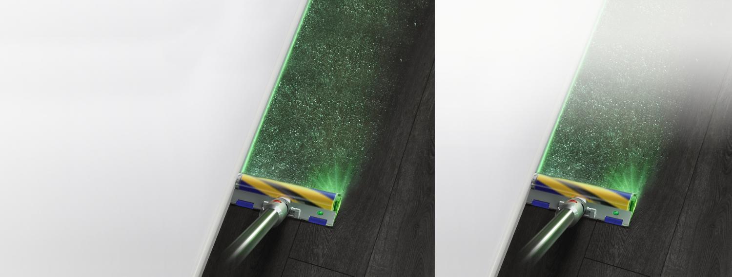 Aspirador Dyson limpa em profundidade