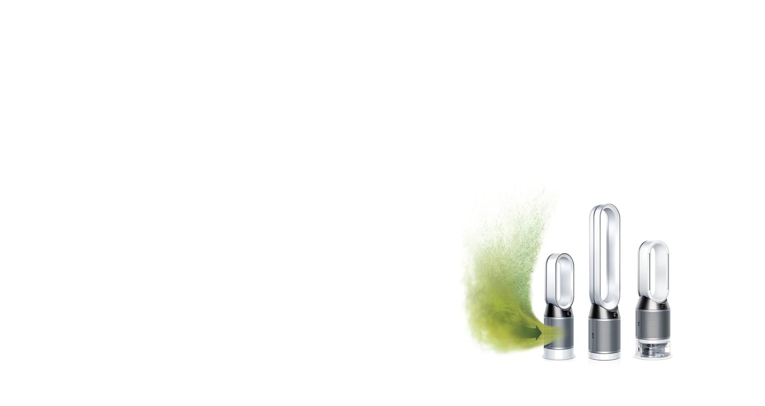 Gama de purificadores, ventiladores y humidificadores Dyson para mejorar la calidad del aire