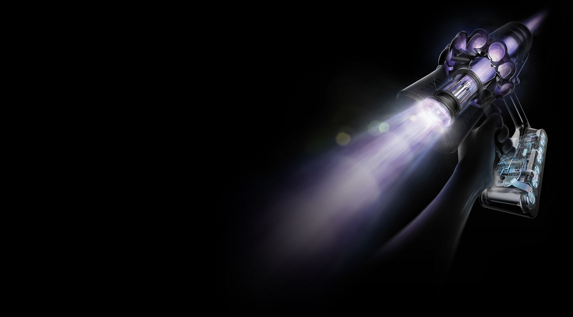 Fonctionnement interne de l’aspirateur Dyson Cyclone V10