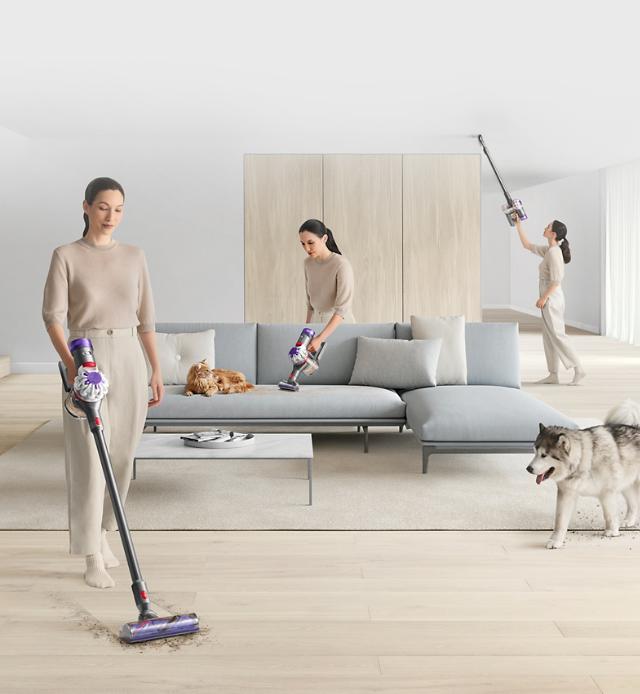 The slim, cordless Dyson V8 Absolute vacuum is adored by reviewers— and  it's $100 off right now