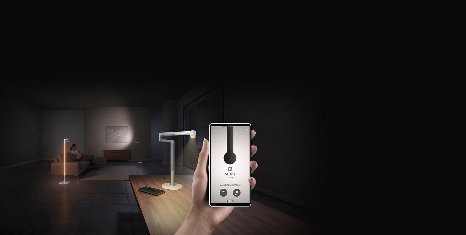 The Dyson Link App demonstration 