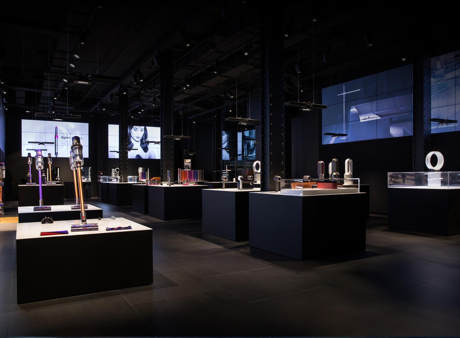 Dyson Demo store interior