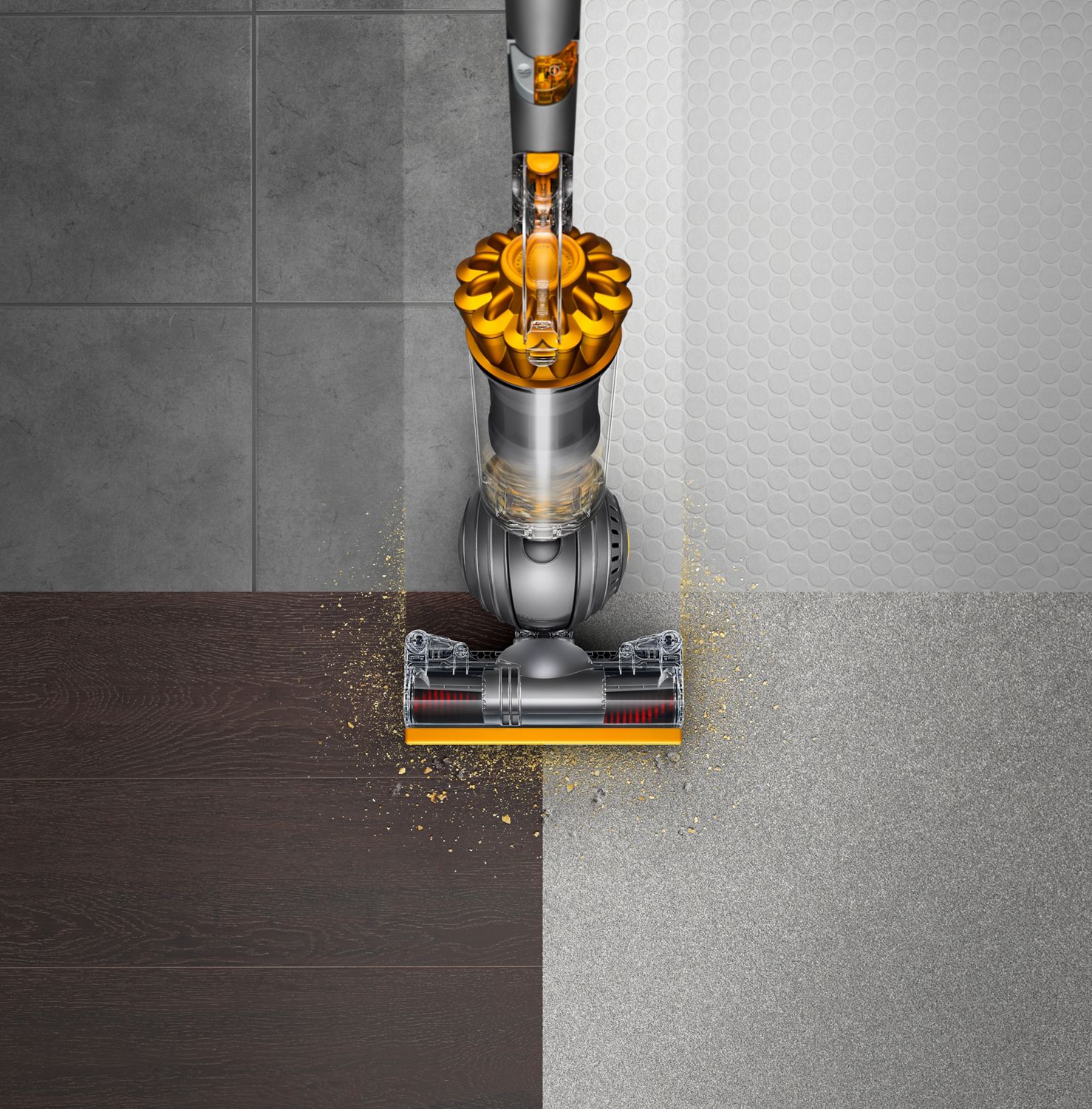 upright multifloor suction