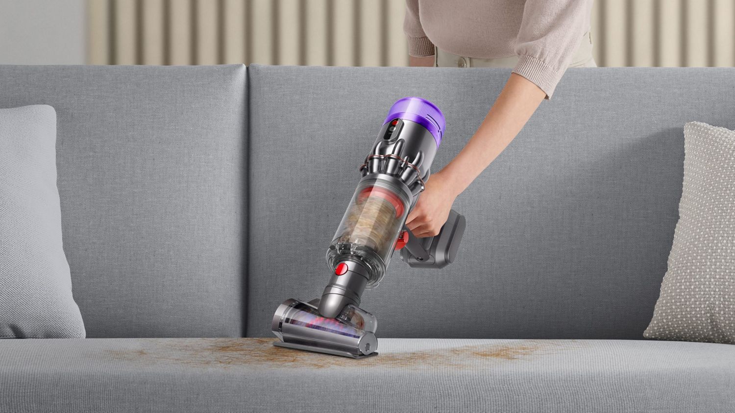 Dyson Humdinger handheld vacuum Silver Dyson