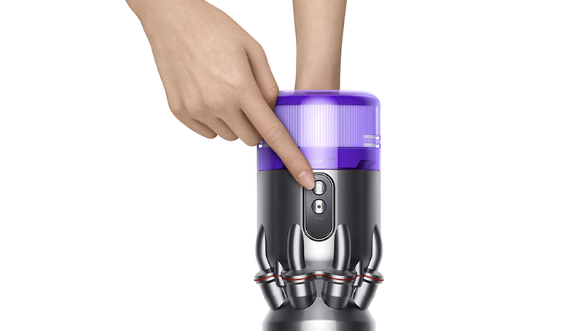 Two button control on Dyson Humdinger
