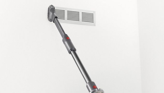 Dyson Omni-glide vacuum in handheld mode