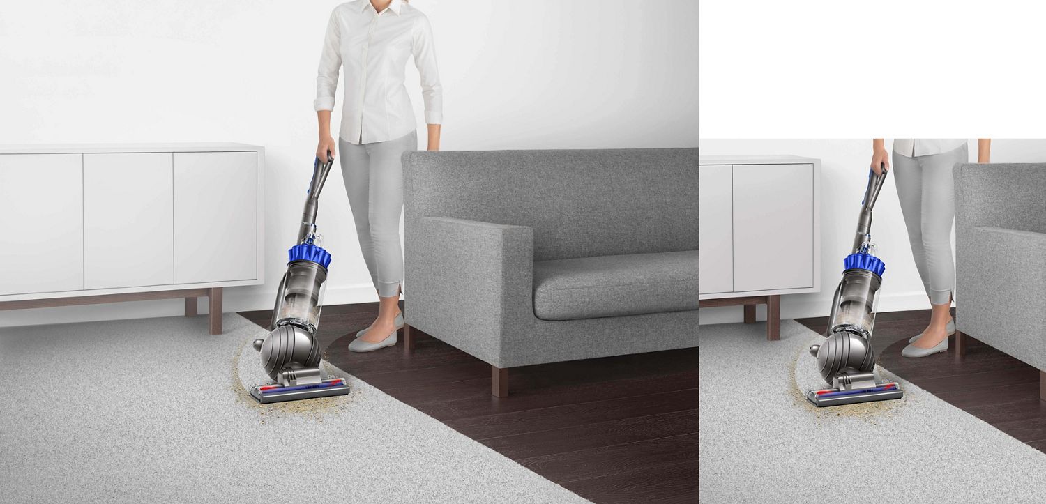 Dyson Ball Allergy + rides on a ball and turns on the spot