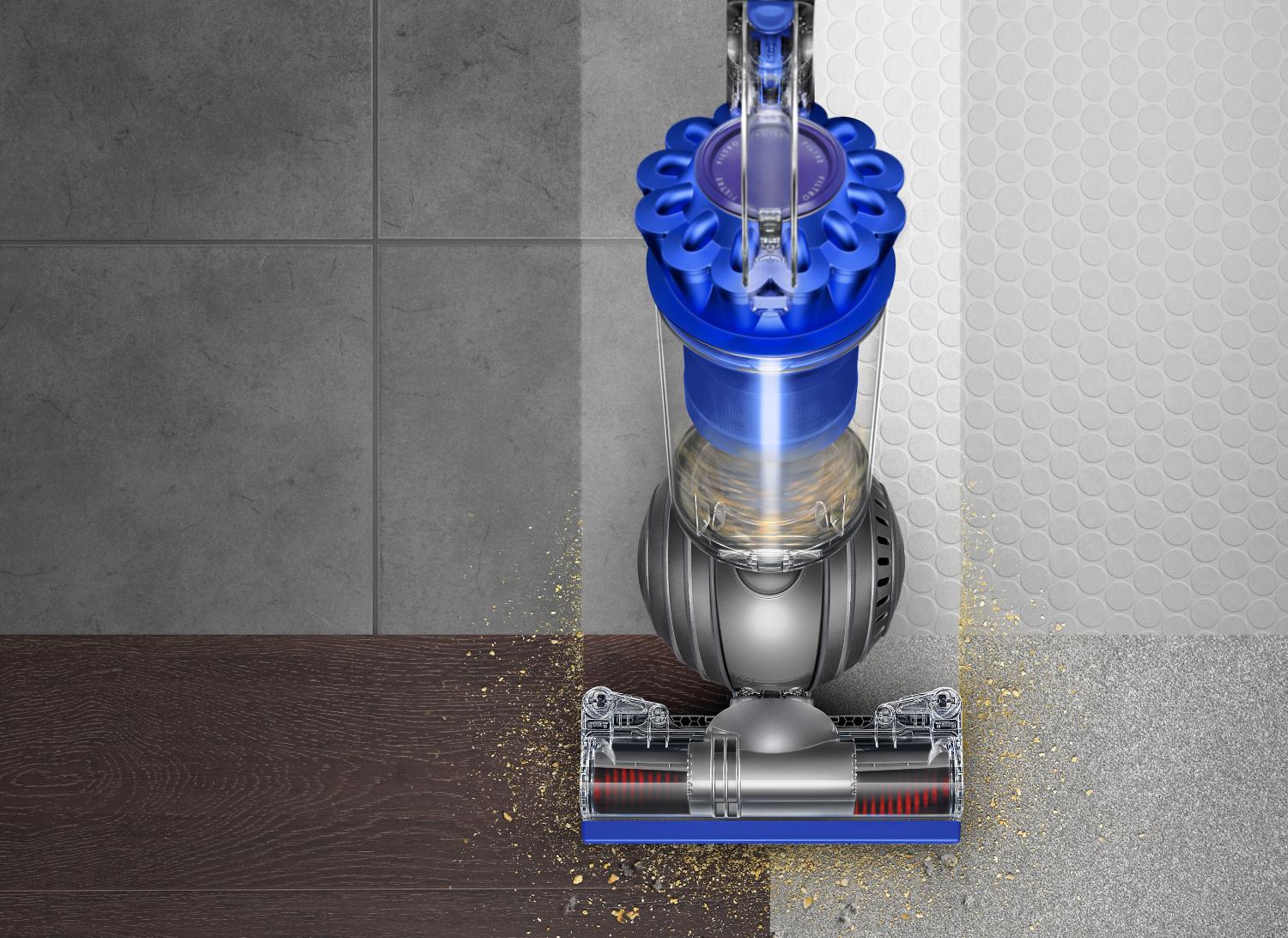 Ball Animal 2 seals in vacuum suction across all floor types.