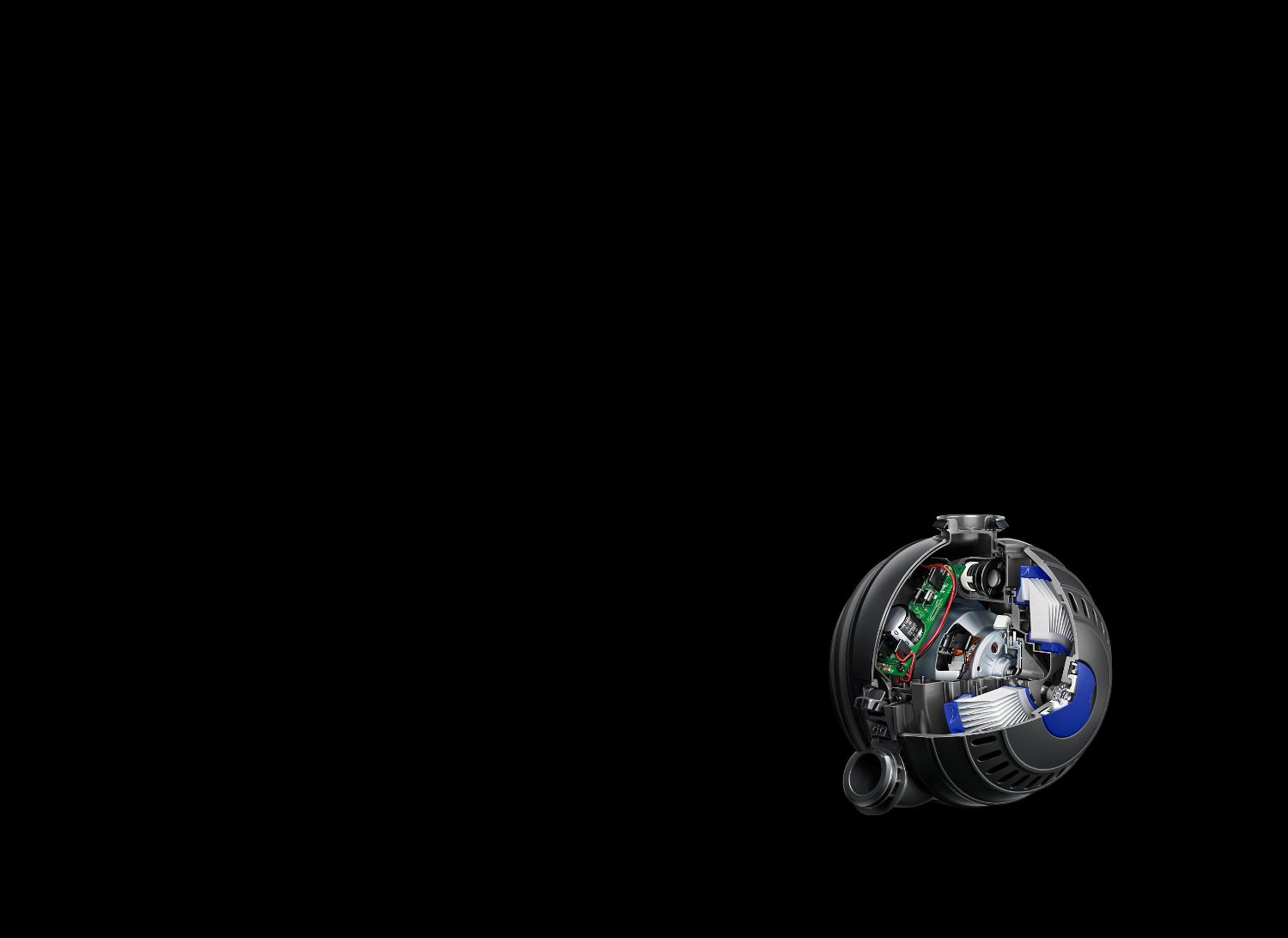 Dyson Ball cutaway