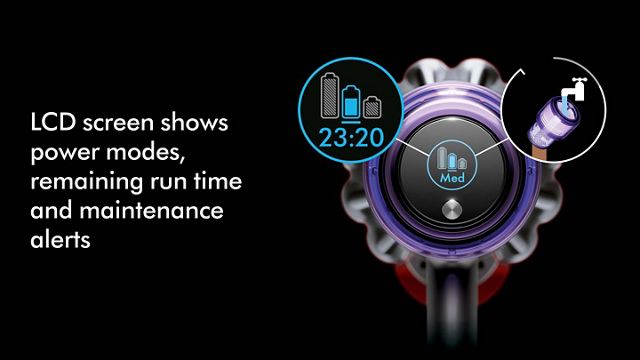 Dyson V11 power light indicators chart