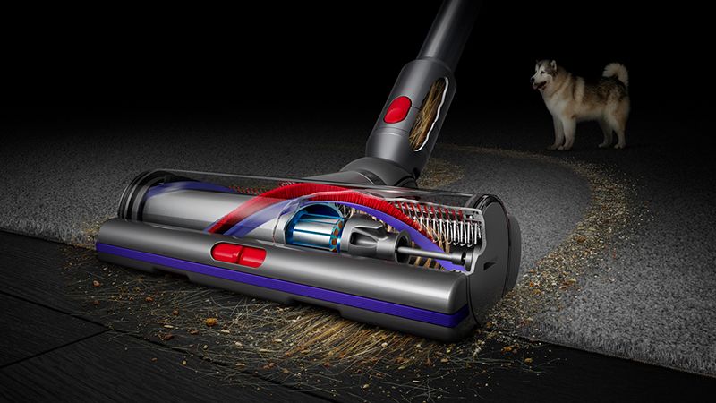 High Torque cleaner head with DLS technology High Torque cleaner head with DLS technology