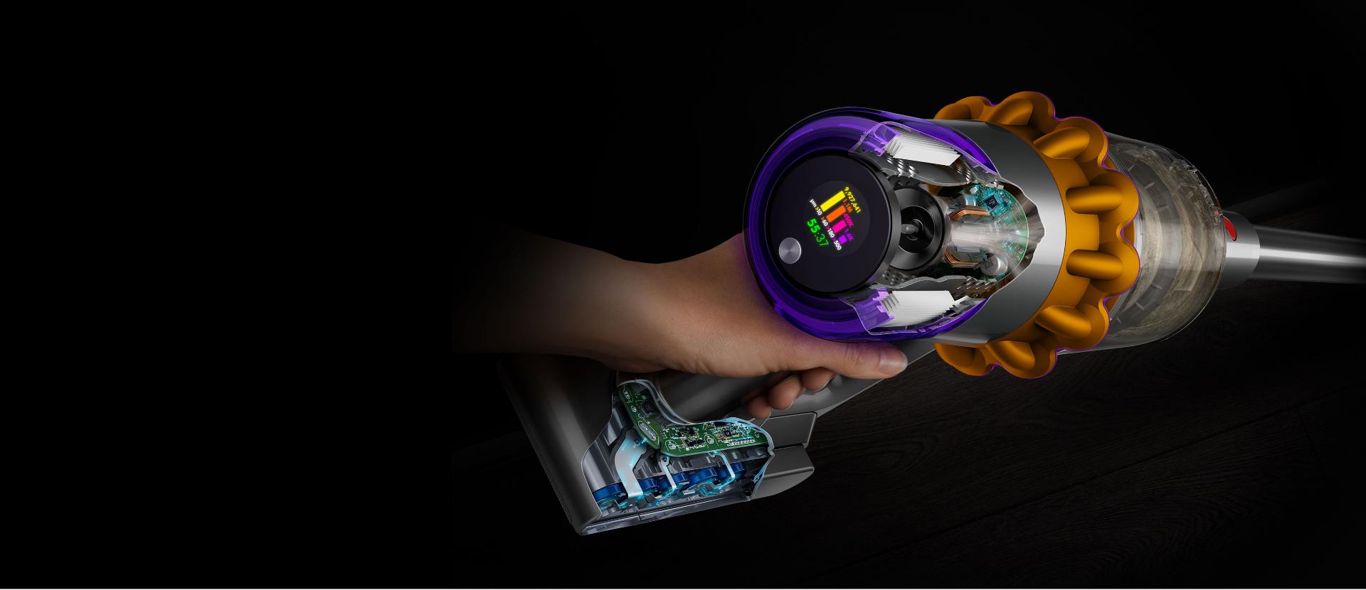 Dyson V15 LCD screen