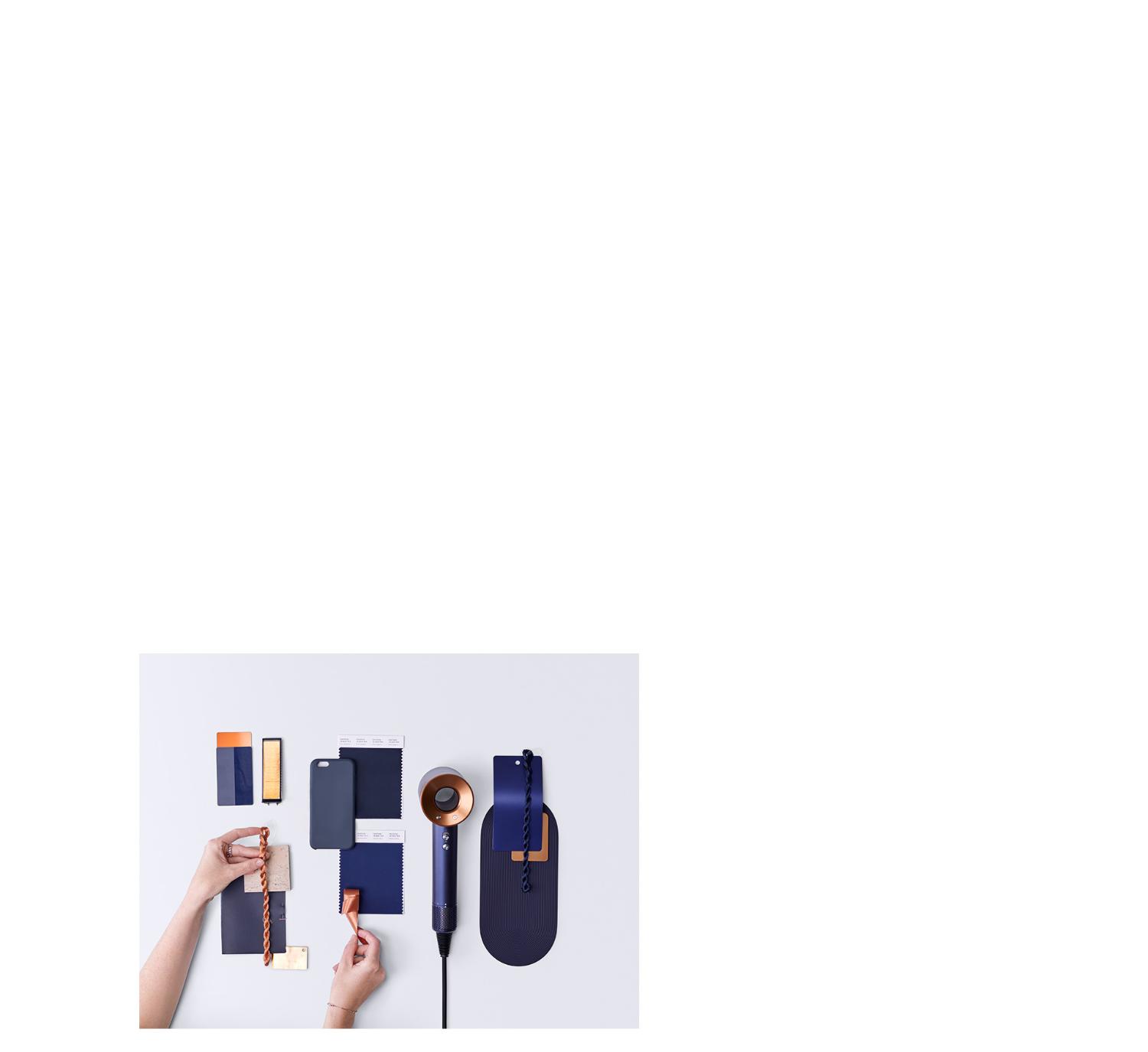 Dyson Supersonic hair dryer in Prussian Blue