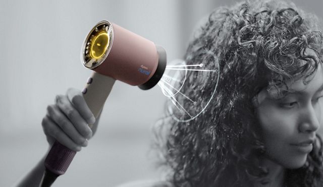 Dyson Supersonic Nural™ hair dryer in Ceramic Pink/Rose Gold | Dyson