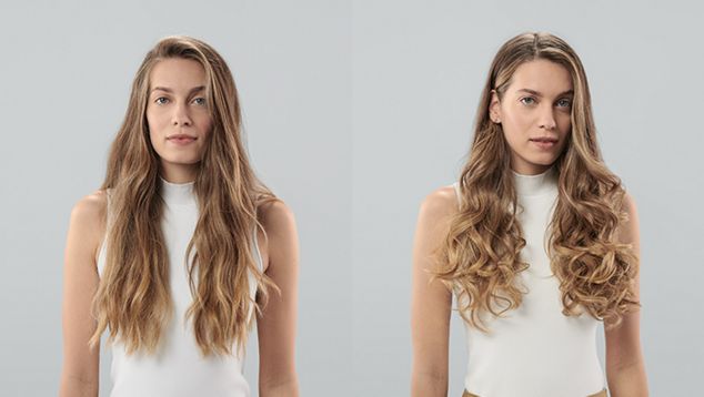 Femme avec des cheveux foncés et texturés