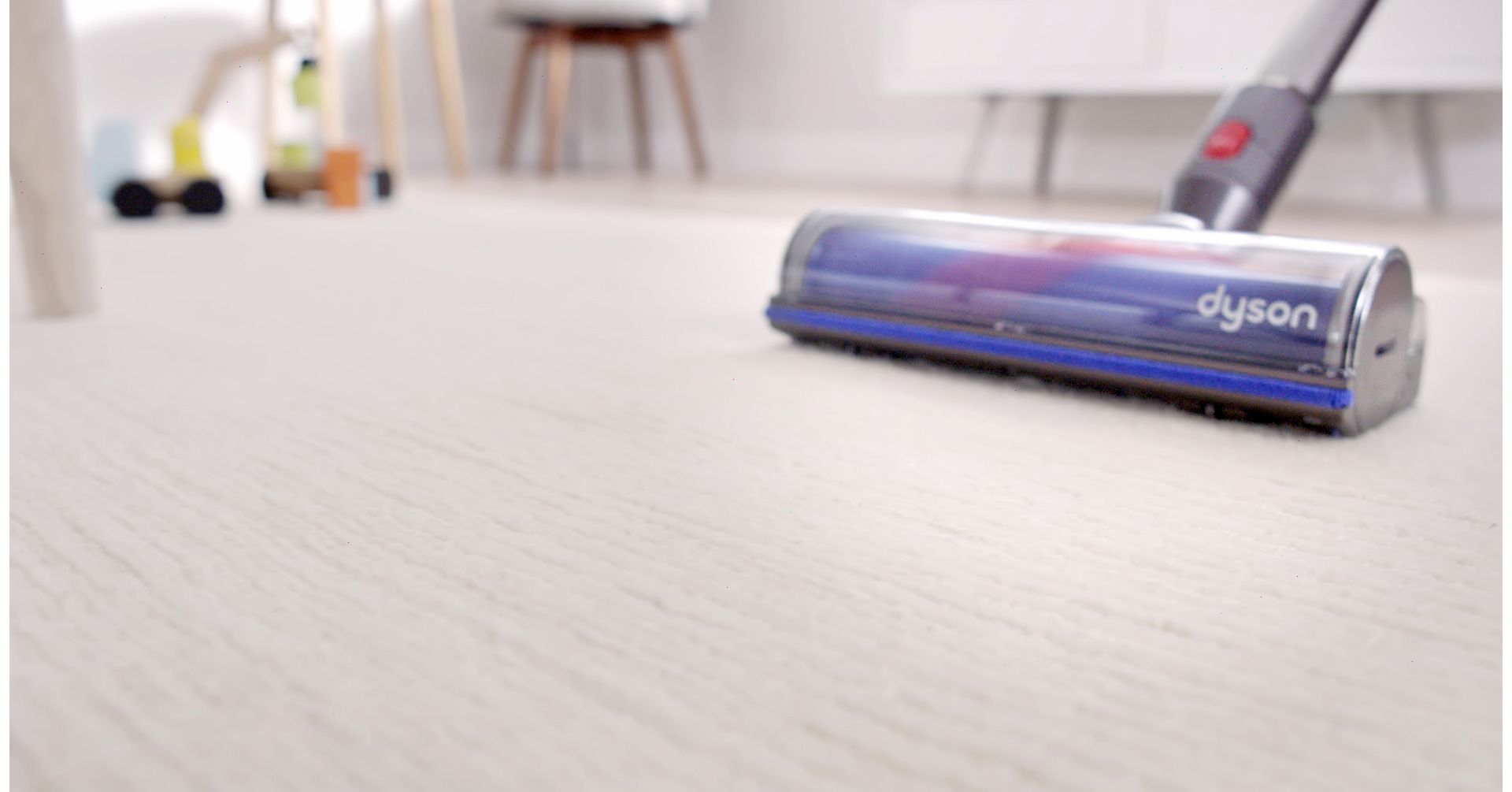Dyson V8 vacuums side by side