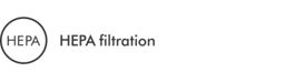 true PDP highlight Hepa filtration