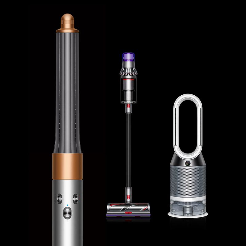 Dyson vacuum cleaners, hair dryers and stylers, fans, humidifiers 