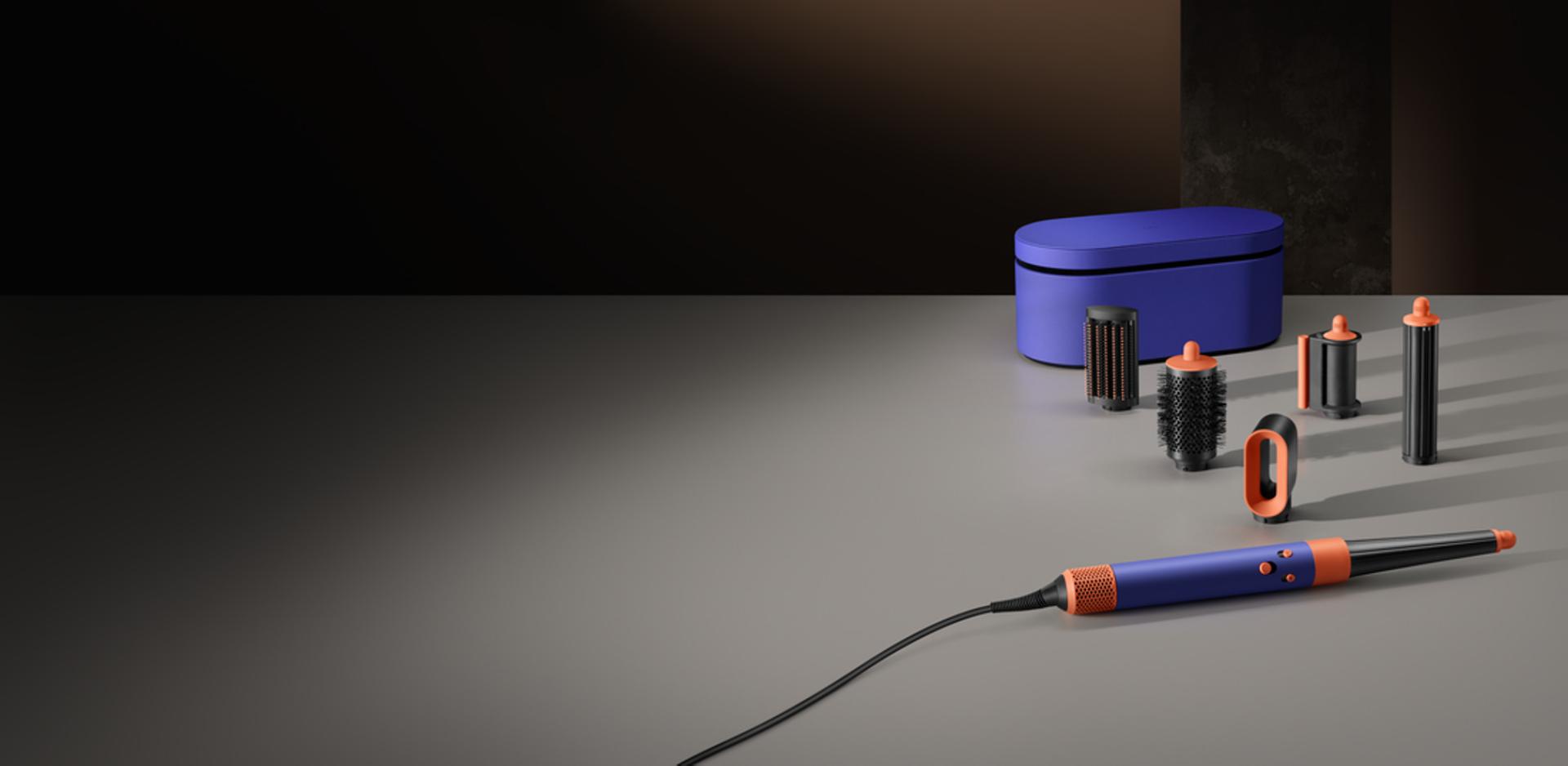 Nowy multistyler Dyson Airwrap id wraz z końcówkami i etui