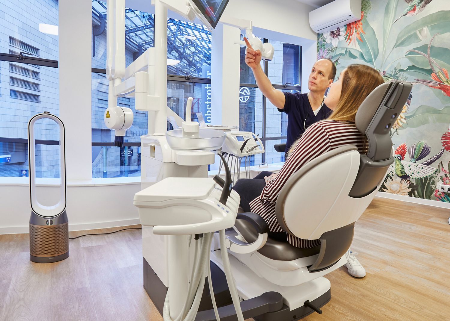Zahnarzt Dyson Luftreiniger
