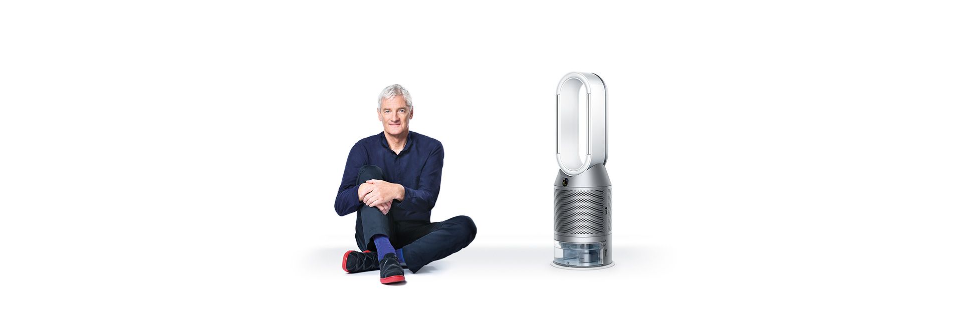 Dyson air purifier in an office.