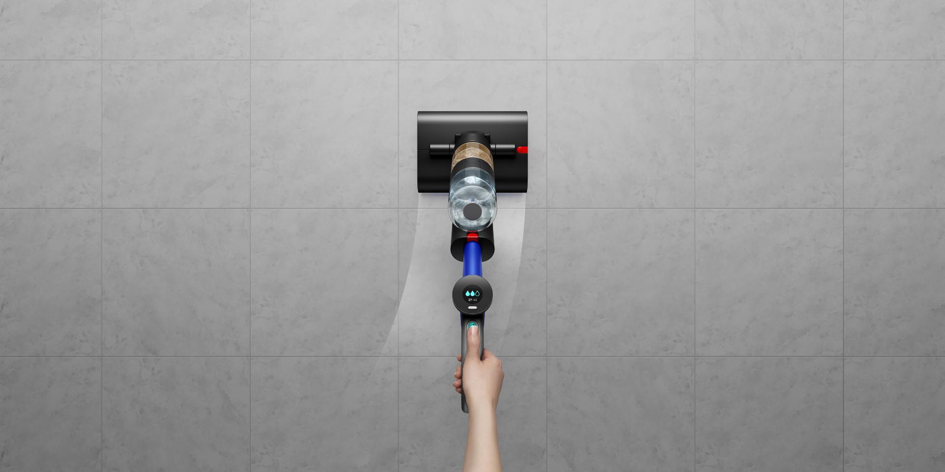 Dyson WashG1 user view of the machine