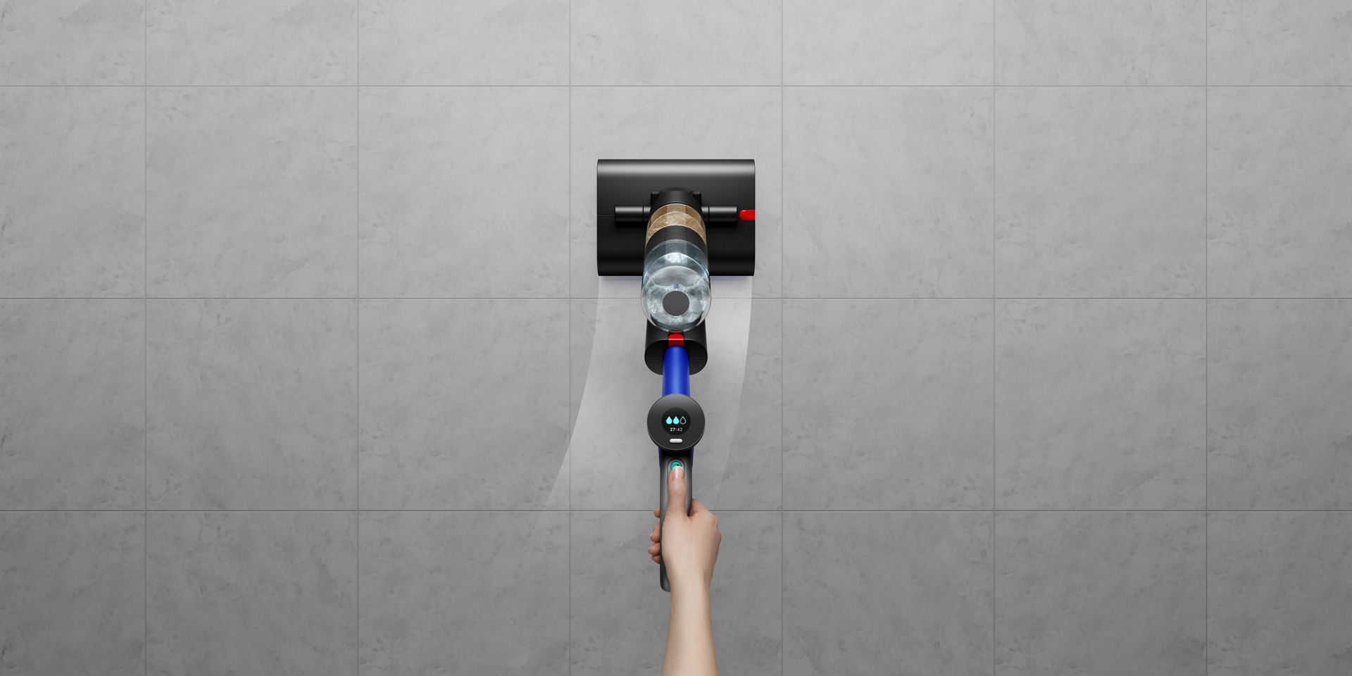 Dyson WashG1 user view of the machine