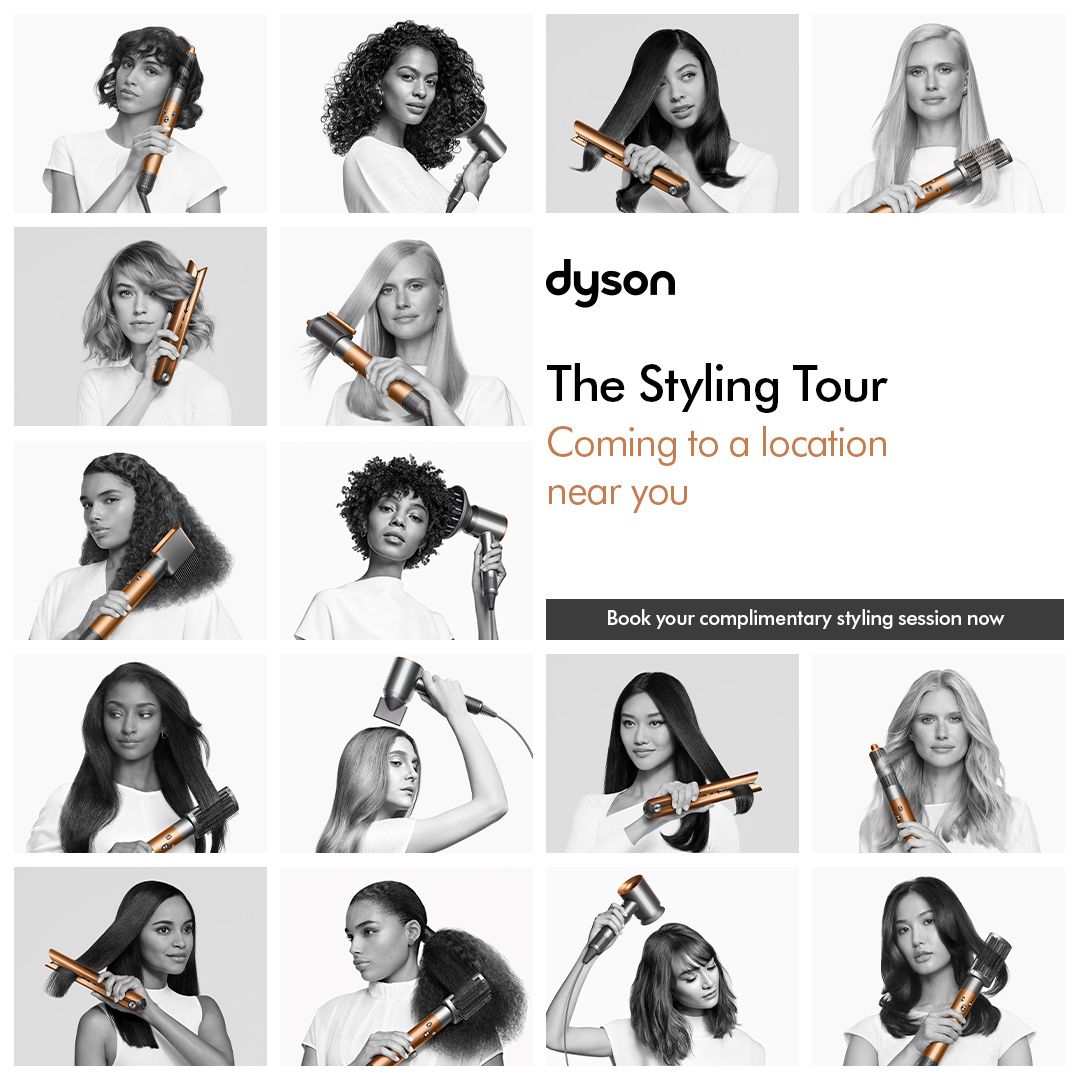 Dyson styling tour poster