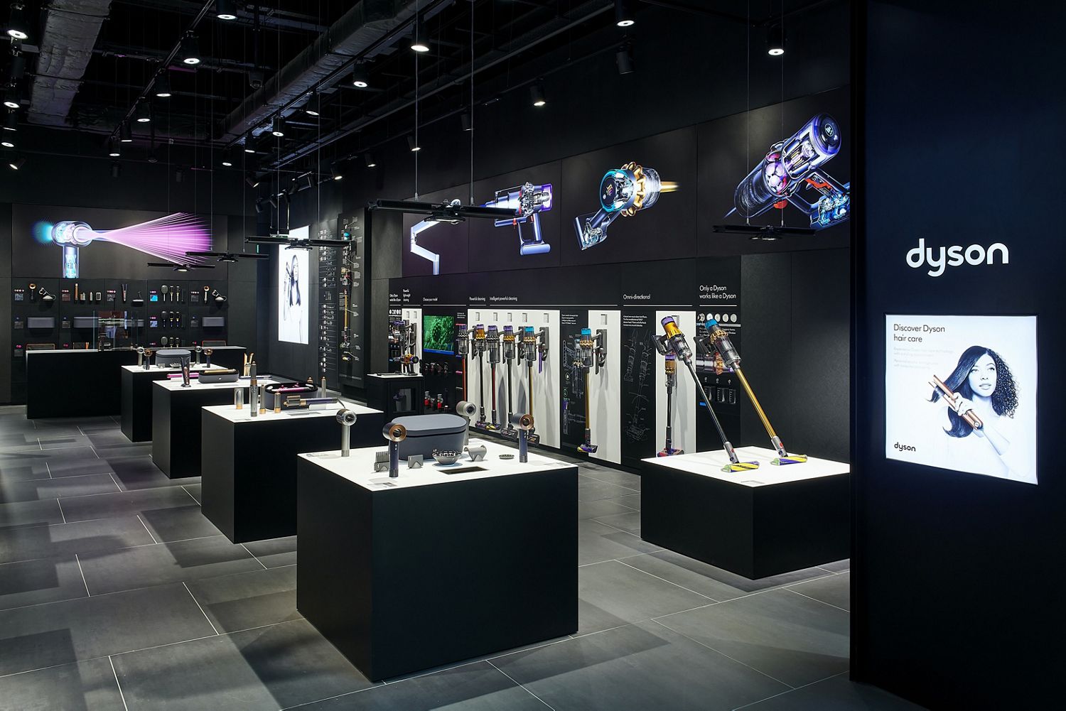 Dyson store within Harrods London