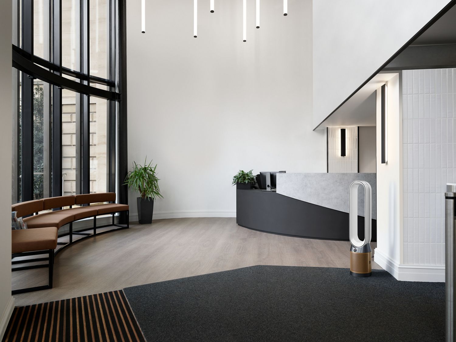 Purifier in workplace