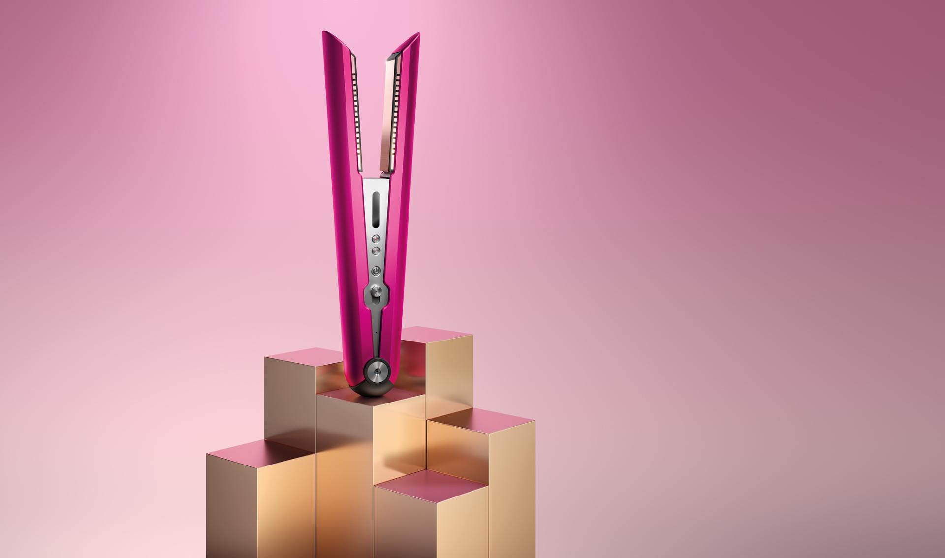 Prostownica Dyson Corrale w kolorze Fuksji